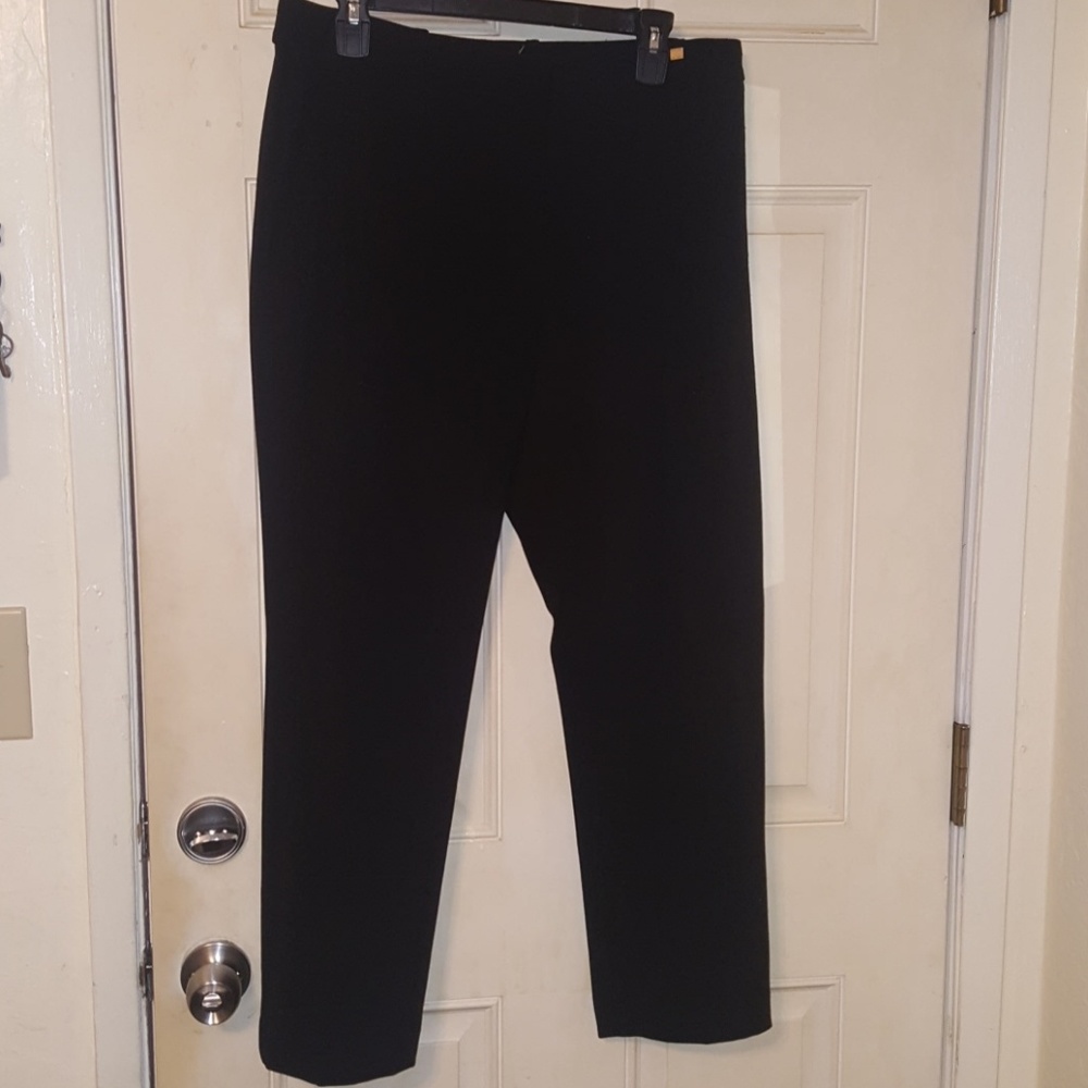 Black office slacks Calvin Klein